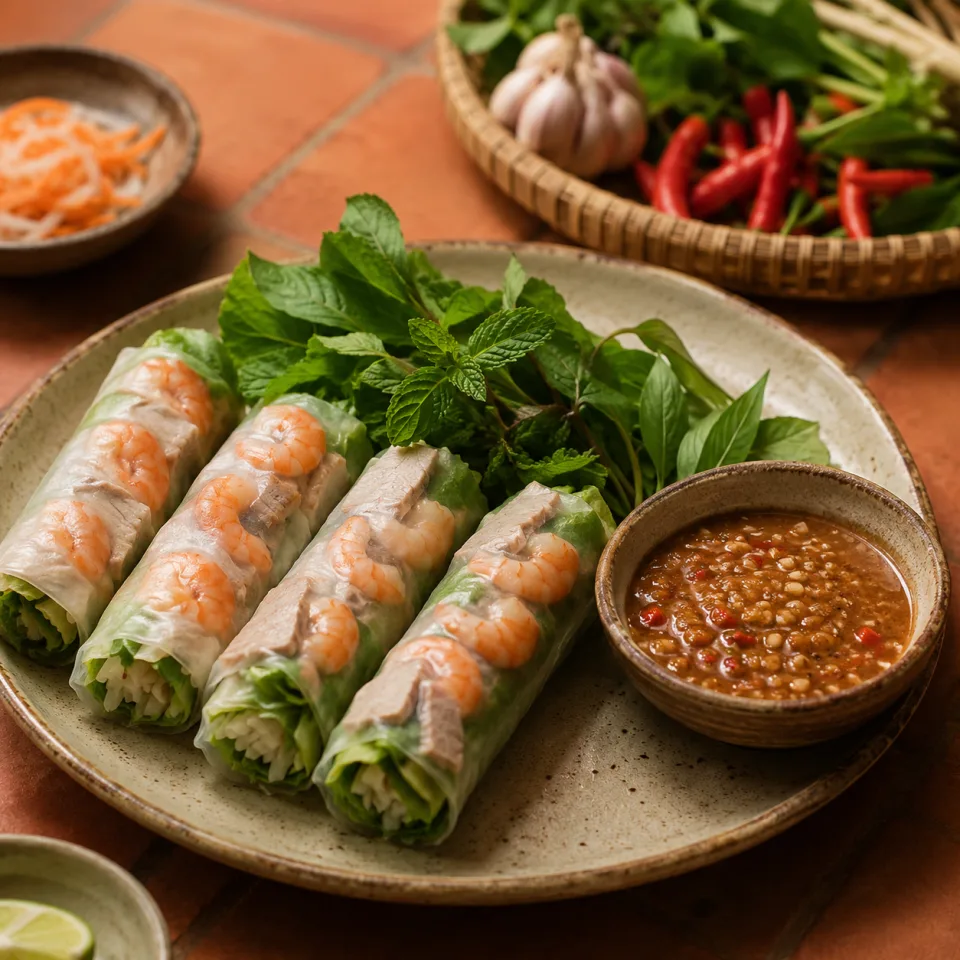 Bàn ăn ấm cúng tại Quán Đà Sơn